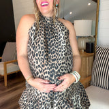 Little Leopard Mini Dress