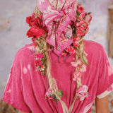 Emb Drori Tassel Scarf - Roza