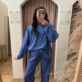 Good Mood Sweater Top - Royal