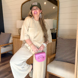 Sweet Cream Short Sleeve Sweater