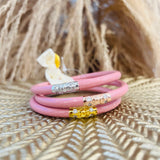 Three Kings Budha Girl Bangles - Blush
