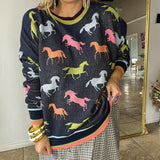 Vibrant Playhouse Horse Sweater