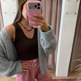 Weekend Comfort Tank - Brown