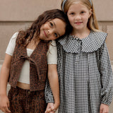 Mini Dress Black Gingham