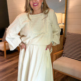 Summer Gauze Maxi Skirt - Clouda