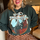 {Daydreamer} Chris Stapelton Horse Oversized Crew Sweatshirt