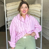 Olive You Gingham Boxer Shorts