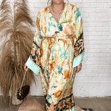 {Spell} Painter's Garden Gown - Seafoam