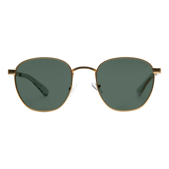 Cooper Polarized Sunglasses - Gold Green