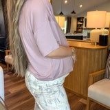 Ultra Soft Jersey Short Sleeve - Teaberry