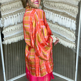 Lemon Drop Fringe Kaftan