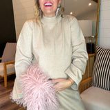 Swear By Sand Maxi Sweater Dress