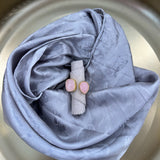 Multi Stone Cluster Rings - Double Pink