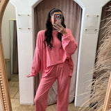 Good Mood Fleece Pants - Pink