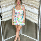 {MUMU} Celeste Skort - Amalfi Coast Linen