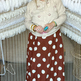 The Horseshoe Club Cardigan - Oat