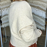 The Horseshoe Club Cardigan - Oat