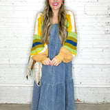 Hazie Denim Maxi Dress