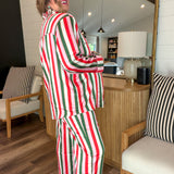 Classic PJ Set Jolly Stripes Silky