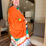 Lemon Limon Cardigan - Orange