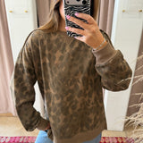 Let You Be Leopard Sweater