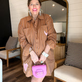 Off Duty Shirt Dress