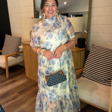 Bluebonnet Fields Maxi Dress - Blue