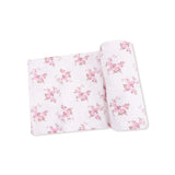 Belle Rosette Dot Swaddle Blanket