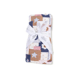 Patchwork Cowgirl Swaddle Blanket