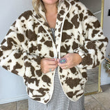 Cow Sherpa Jacket