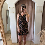 Nomad Mini Dress - Tortoise Shell