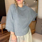 Your Favorite Little Sweater Top - Grey