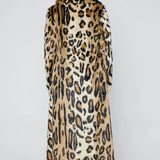 {MUMU} Miss Cindy Overcoat - Feline Faux Fur