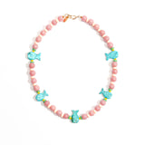Turquoise Fish Necklace