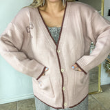 Southern Roots Dusty Boots Cardigan - Dusty Mauve