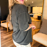 Daydreaming Boxy Tee - Black