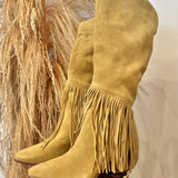 The Tatum Fringe Suede Boot