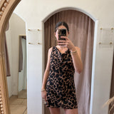 Nomad Mini Dress - Tortoise Shell