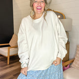 Everyday Essential Crewneck Sweatshirt - Cream Clay