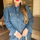 Denim Western Shirt