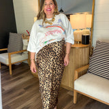 Bold Moves Leopard Skirt