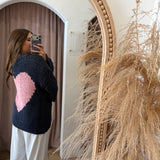 Hearts Desire Cardigan - Navy