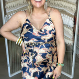Midnight Stampede Midi Dress