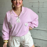Dollhouse Days Floral Shorts - Pink
