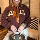 {Daydreamer} Willie Nelson in Austin Oversized Crew Sweatshirt