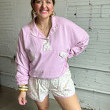 Dollhouse Days Floral Shorts - Pink