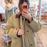 The Traveler Khaki Collared Jacket