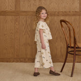 Wide Leg Pants - Bows
