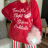 {MUMU} Classic Crewneck Sweater - Twas The Night Knit