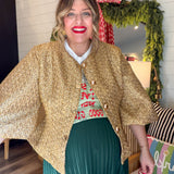 Goldie Girl Holiday Jacket